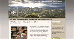 Desktop Screenshot of chevychaseestates.us